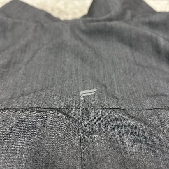 Fabletics The Foundation Women's XXL 1X Full Zip Jacket Gray Performance - Picture 12 of 12